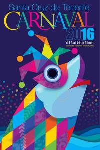 Cartel Carnaval 2016 S/C de Tenerife
